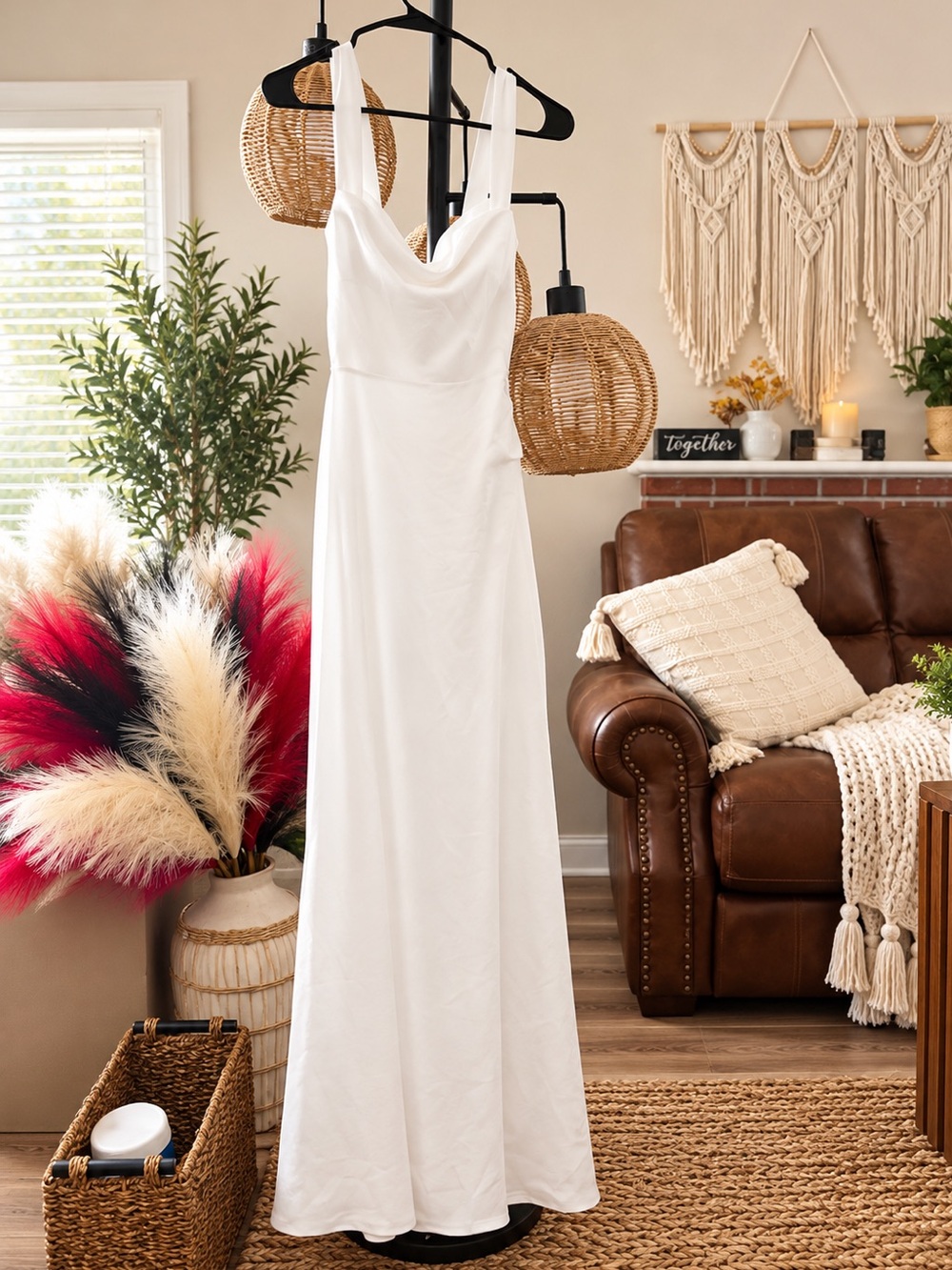 2 Showpo Tabitha Maxi Dress in Ivory - Picture 10 of 13